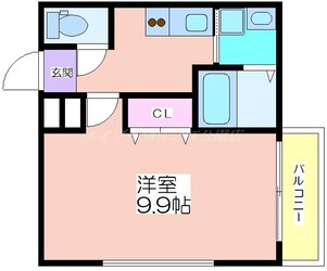 フジパレス杉本町駅西Ⅵ番館の物件間取画像